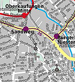 Anfahrt mit &Ouml;PNV